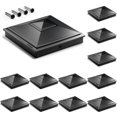 thumbnail image 1 of Post Caps Siedinlar 4x4 Pyramid Waterproof Outdoor, paquete de 12 unidades, 1 of 6