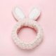 thumbnail image 2 of Makeup Headbands for Washing Face Shower Spa Mask, Women Girls Fashion Plush Headband Hair Loop Elastic Coral Fleece Hair Band with Cute Pompoms, 2 of 4