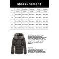 thumbnail image 3 of Giolshon Women's Reversible Double Sided Faux Fur Puffer Coat with Faux Fur Collar Hooded Fashion Fall Winter Outerwear, 3 of 4
