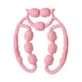 thumbnail image 2 of Rodillo ador muscular Manual de 9 ruedas, abrazadera Circular para piernas, rodillo de relajante muscular para hombro, cuerpo completo, Yinane rodillo de masaje, 2 of 8
