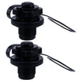 thumbnail image 5 of SHOWERORO 2Pcs Boat Plug for Inflatable Kayak Use Black Pvc Anti-Leak Replacement 1.6*1.4*1.4In, 5 of 8