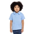 thumbnail image 7 of Wonder Nation Toddler Boys Cotton Polo Shirt with Short Sleeves, Sizes 12M-5T, 7 of 7