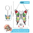 thumbnail image 3 of KY&BOSAM Butterfly Key Chain, Multicolor, 1, 3 of 9