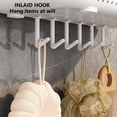 thumbnail image 7 of Plastic Shower Caddy,Shower Shelf for Inside Shower,Plastic Bathroom Shower Organizer,Wall Mounted Shower Shelf,No Drilling Shower Basket Storage Racks for Kitchen,Shampoo, Body Wash,Conditioner, 7 of 7