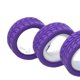 thumbnail image 3 of Neumáticos de rueda RC 1:18 de 4 piezas, piezas de accesorios de repuesto para Wltoys A959, accesorios de bricolaje, modelo de Púrpura Sunnimix neumáticos de ruedas de orugas rc, 3 of 3