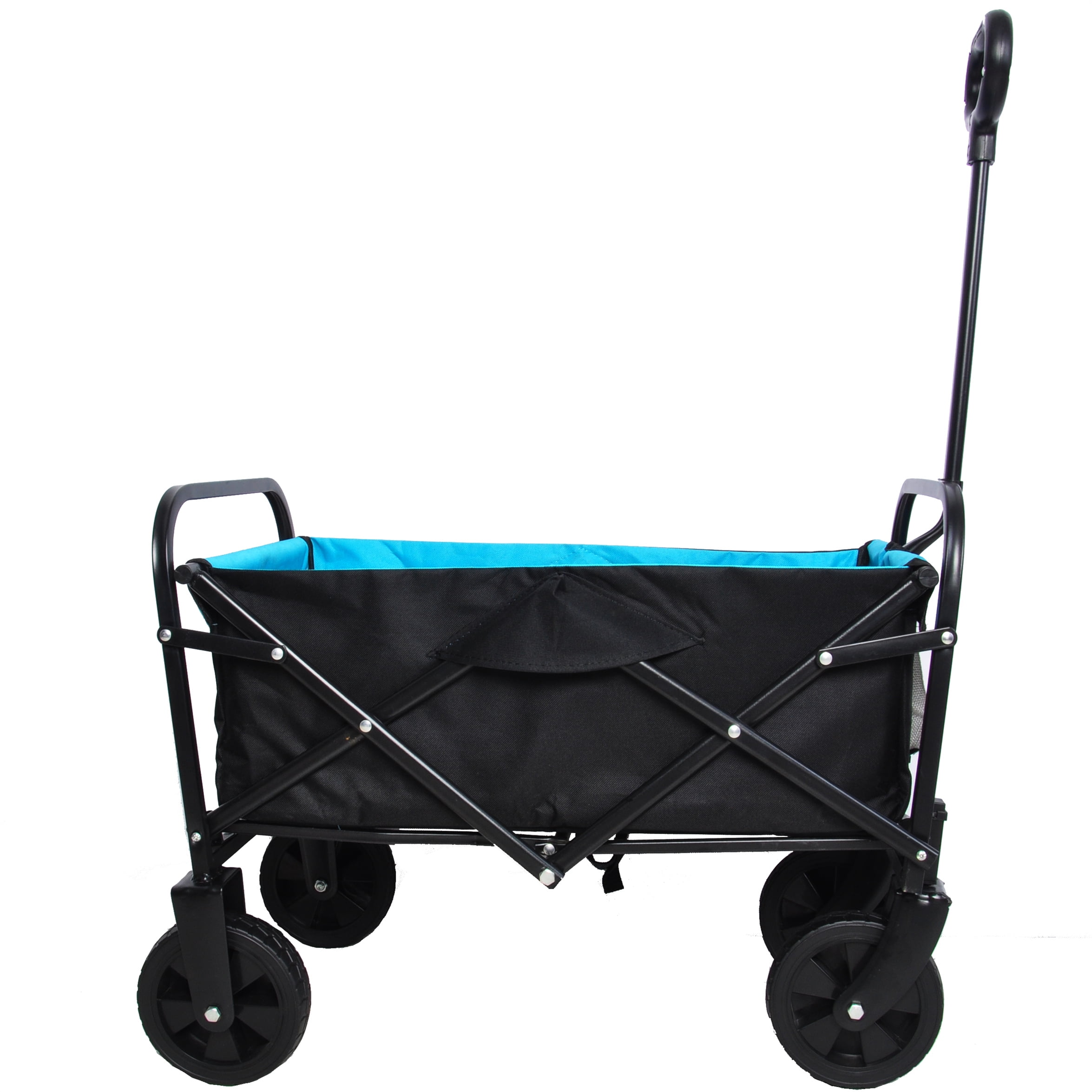 SEINA SUW-400 Large Folding Garden Cart Beach Wagon Blue for sale online 