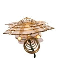 thumbnail image 7 of Kurt Adler 10-Light 9.75-Inch Capiz Angel Treetop with Scroll Design and Pearls, 7 of 7