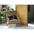 thumbnail image 3 of Simply Daisy, 14" x 20" Anchored Navy Blue Decorative Nautical Outdoor Pillow, 3 of 3