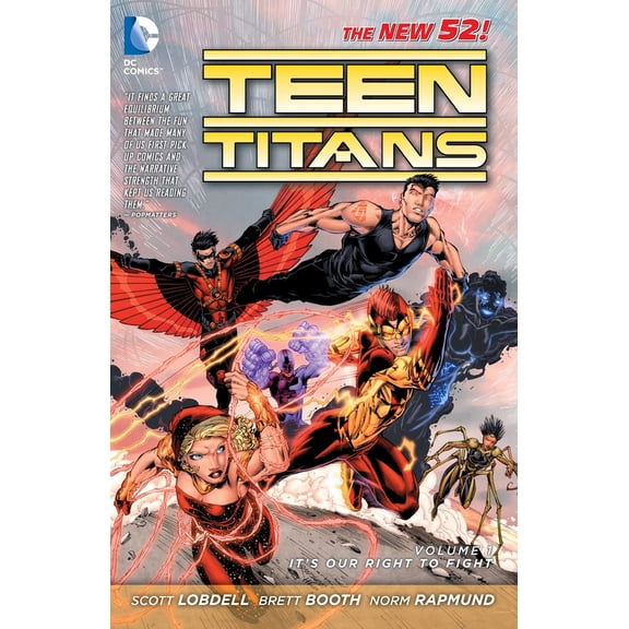 Pre-Owned Teen Titans Vol. 1: It's Our Right to Fight (the New 52) (Paperback) 1401236987 9781401236984