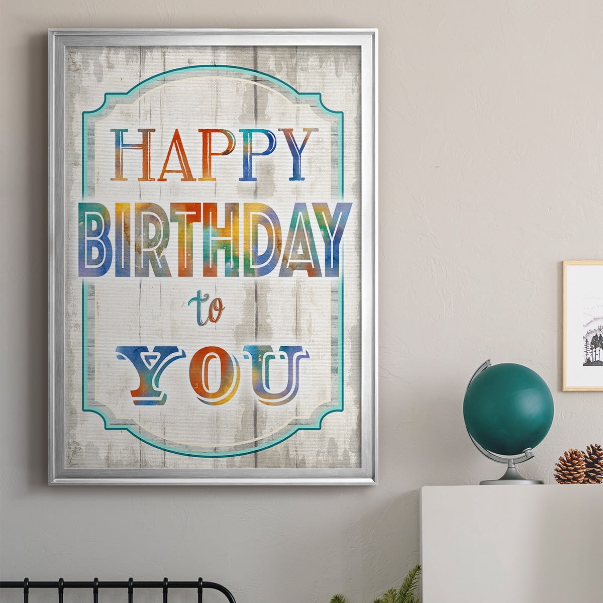 Happy Birthday to You Premium Framed Print - Ready to Hang