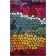 thumbnail image 3 of Unique Loom Estrella Collection Area Rug - Madrid (6' 1" x 9' Rectangle Multi/Cream), 3 of 7