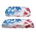 thumbnail image 2 of Pzuqiu Firework Stars US Flag Golf Cart Backrest Bottom Seat Cover Fit Like a Glove, Non-Slip, Suitable for Outdoor, Fit for Club Car Precedent, 2 of 10
