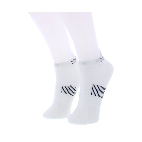 On Ultralight Low Sock Womens Socks Size M, Color: White/Black