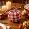 thumbnail image 5 of WIZUTIZ Vintage Fabric Apples Decor 3-Pack Handmade Stuffed Cloth Fruit for Home Shelf Farmhouse Kitchen Table Centerpiece Red, 5 of 6