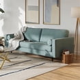 thumbnail image 5 of Pemberly Row Modern / Contemporary Performance Velvet Sofa in Ocean, 5 of 6