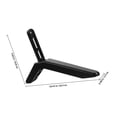 thumbnail image 2 of BESTYASH 2Pcs Easy Install TV Mount Stand with Adjustable Angle Black TV Holder, 2 of 8