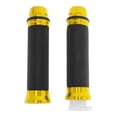 thumbnail image 1 of Kit de cubiertas para manillares de motocicleta Unique Bargains 7/8" 22mm 15/16" 24mm, empuñaduras antideslizantes para manillares de motocicleta, scooter, bicicleta y ATV en tono dorado, 1 of 1