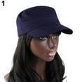 thumbnail image 4 of Unisex Hat Solid Color Adjustable Men Women Sweat-absorbing Curved Brim Sun Hat for Sports, 4 of 8