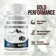 thumbnail image 6 of Gold Performance Advanced Formula Pills All Natural Vitamin Supplement 120 Capsules, 6 of 9