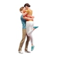 thumbnail image 4 of Figura de pareja besándose pintada a mano Figura de personas en miniatura Figura coleccionable realista Escala 1:18, 4 of 9