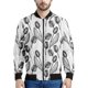 thumbnail image 3 of Chaqueta con cremallera con estampado 3D de flores de tulipán de los Países Bajos para hombre y mujer, sudadera con estampado floral, camisetas de manga larga geniales, chaquetas bomber de calle, 3 of 5