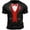 Black@GC@, variant on CONZONE Mens Valentines T-Shirts Short Sleeve T Shirts for Men Casual Crew Neck Valentine's Day Love Heart Graphic Lightweight Tees Soft Cozy Tops