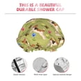 thumbnail image 4 of KLL Running Beagle Pattern Shower Cap & Bath Cap for Women,Reversible Oversized Waterproof Shower Caps for all Hair Lengths,Elastic Reusable Bathing Hair Cap, 4 of 7
