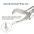 thumbnail image 2 of iClover 47" Snake Tongs + Snake Reptile Bag,Reptile Grabber Rattle Snake Catcher Wide Jaw Handling Tool Set for Moving Snake Corn Snake Kingsnakes Lizard Reptiles, 2 of 9