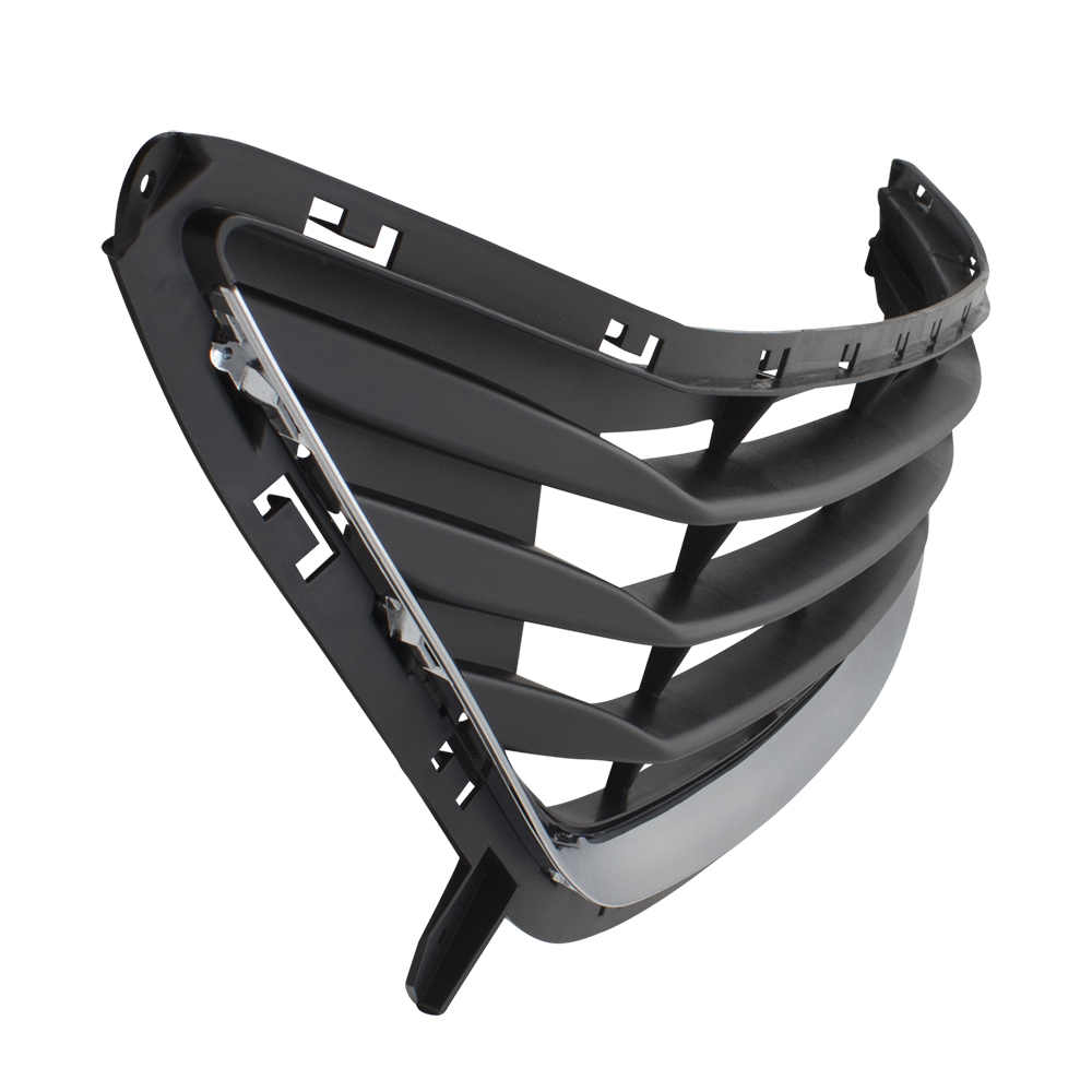 Front Upper Grille With Chrome Trim & Sensor Hole – For 2024-2025 Hyundai Elantra