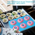 thumbnail image 5 of Silicone Donut Mold Donut Mould Pan Baking Tray Bagels Cake Biscuit Muffins, 5 of 6
