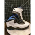 thumbnail image 2 of Ni - ke Ni - ke Boys Air Jordan 10 310806-100 White Casual Shoes Sneakers Size 4.5Y, 2 of 5