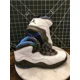 thumbnail image 2 of Ni - ke Ni - ke Boys Air Jordan 10 310806-100 White Casual Shoes Sneakers Size 4.5Y, 2 of 5