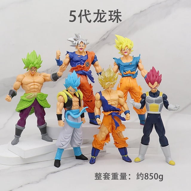 Figuras de Pvc coleccionables de Dragon Ball, muñecos de Anime de 18cm, Goku, Vegeta, Super Saiyan, adornos de escritorio, regalo de juguete