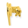 thumbnail image 3 of 14k & Rhodium Satin Polished Heart Pin, 3 of 3