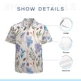 thumbnail image 7 of High Quality Hawaiian Shirts for Men Short Sleeve Aloha Beach Shirt Floral Summer Casual Button Down Shirts Blouses MF5TEV, 7 of 7