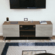 thumbnail image 1 of Mueble para TV Parota Blanco Centro de entretenimiento Hogare Italy, 1 of 7