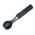 thumbnail image 1 of Vajilla de acero inoxidable Camping al aire libre Picnic Spork Tenedor Cuchara con silbato FLhrweasw Nuevo, 1 of 6