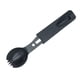 thumbnail image 1 of Spork de Acero inoxidable con silbato Para campamento al aire libre negro Ehuebsd, 1 of 9