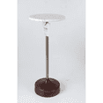 thumbnail image 7 of Better Homes & Gardens Aster Drink Table, White Marble, 7 of 7
