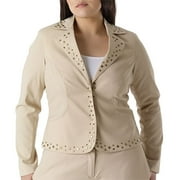 Metro7 - Women's Plus Studded Jacket