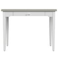 thumbnail image 6 of Hillsdale Clarion Wood 1-Drawer Desk in Sea White with Distressed Gray Top, 6 of 15
