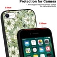 thumbnail image 3 of Print Phone Case for iPhone 8/SE 2022/7/SE 2020 4.7", Fashion Floral Aesthetic Pattern Design Funda with TPU Slim Liquid Silicone Shockproof Protection Soft Cover for Women Girls, Green Flowers, 3 of 6