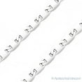 thumbnail image 2 of 1.5mm Flat Marina / Mariner Link Chain Necklace in .925 Sterling Silver w/ Rhodium, 2 of 2