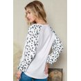 thumbnail image 3 of Women's Leopard Print Thermal Long Sleeve Top, 3 of 5