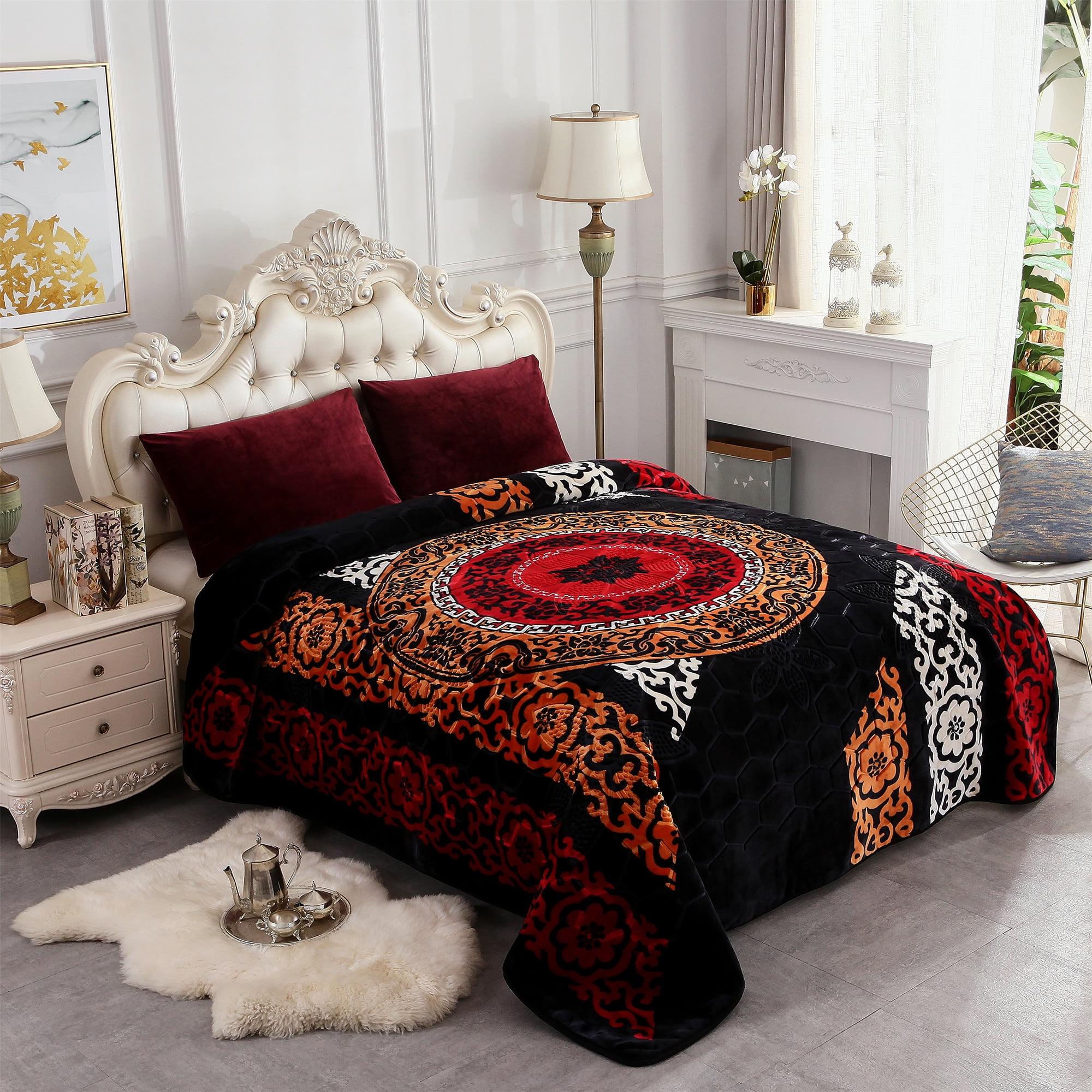 Ultra Soft Micro plush Thick Fleece Blanket - Luxurious ...