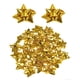 thumbnail image 1 of Uxcell 36Pcs 3" Lazos de regalo en miniatura de estrella metálica pequeños para envolver regalos, cumpleaños, bodas, autoadhesivos, dorados, 1 of 7