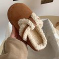thumbnail image 5 of Taqqpue Womens Slipper Winter Warm Indoor Comfortable Soft Bottom Cotton House Slippers Lined Anti-Skid Rubber Sole Bedroom Cozy Indoor Outdoor Slippers, 5 of 8