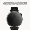 RXIRUCGD Sports Watch Health Monitoring Information Sedentary Bluetooth
