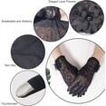 thumbnail image 3 of Summer Women Screentouch Gloves Sun Uv Protection Driving Gloves Anti-skid Black, 3 of 6