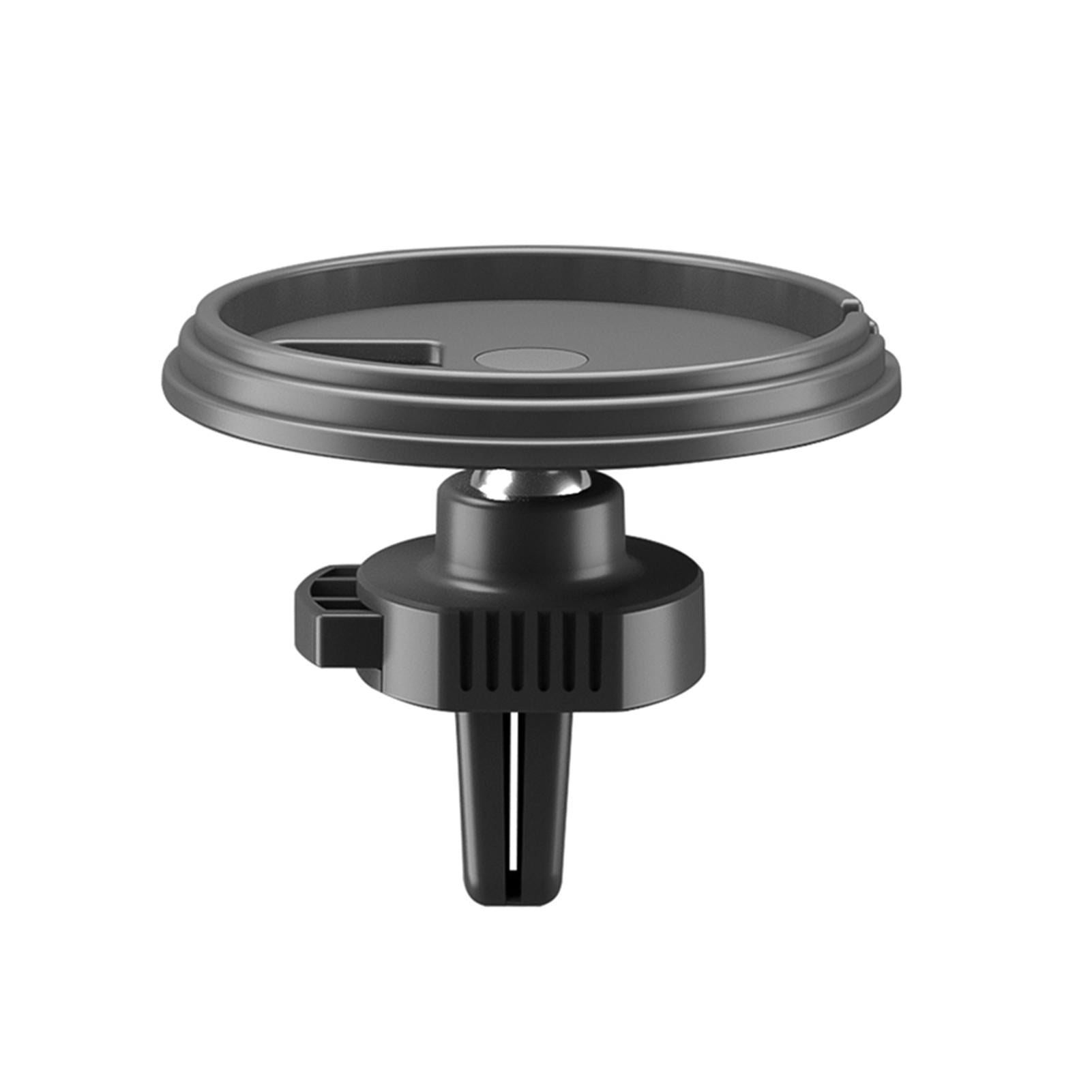 360/° Phone Holder Pad Compatible with iPhone 12//12 mini//12 Pro//12 Pro Max Dashboard Mount Round /& Air Vent Magsafe Stand Charger Case 2PCS Alquar for Magsafe Car Mount Black